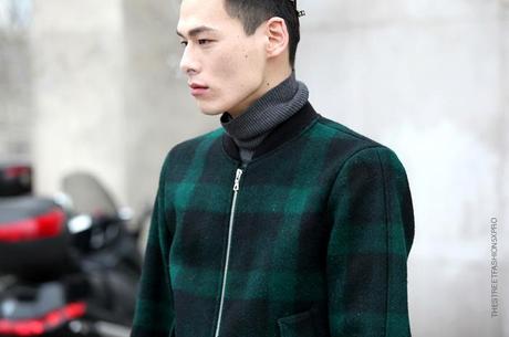 In the Street...Spirit of Scotland Tartan #4 Milan & Paris