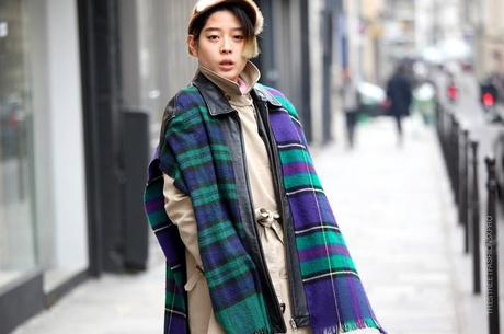 In the Street...Spirit of Scotland Tartan #4 Milan & Paris