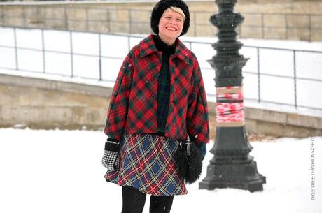 In the Street...Spirit of Scotland Tartan #4 Milan & Paris