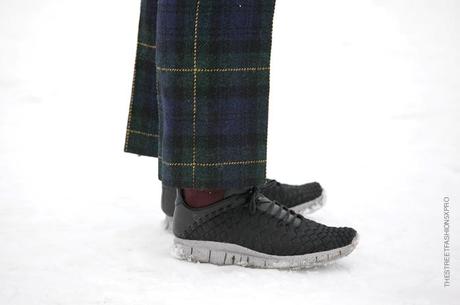 In the Street...Spirit of Scotland Tartan #4 Milan & Paris