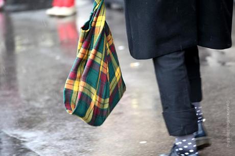 In the Street...Spirit of Scotland Tartan #4 Milan & Paris