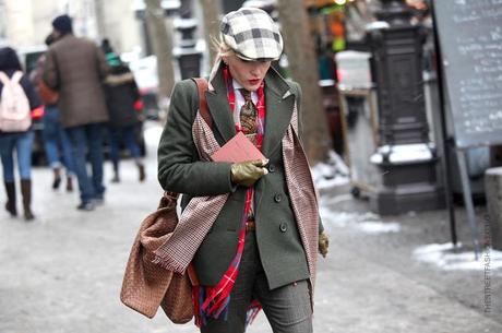 In the Street...Spirit of Scotland Tartan #4 Milan & Paris