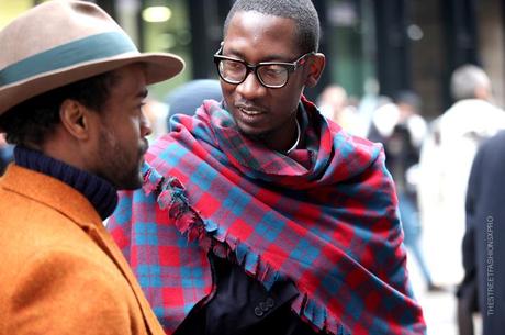 In the Street...Spirit of Scotland Tartan #4 Milan & Paris