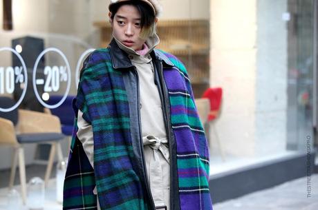 In the Street...Spirit of Scotland Tartan #4 Milan & Paris