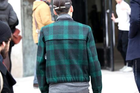 In the Street...Spirit of Scotland Tartan #4 Milan & Paris