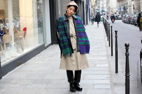 In the Street...Spirit of Scotland Tartan #4 Milan & Paris