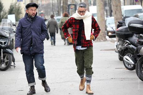 In the Street...Spirit of Scotland Tartan #4 Milan & Paris