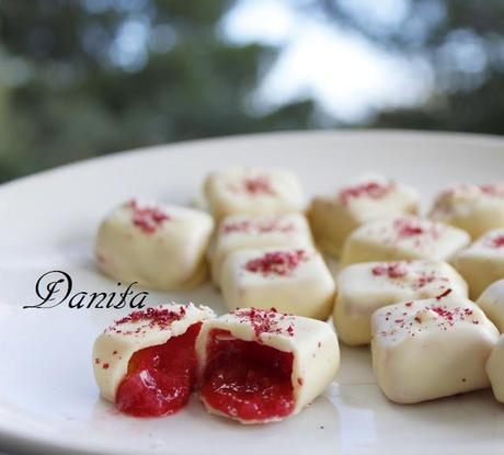 Cioccolattini ripieni alla fragola