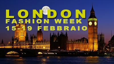 London Fashion week. Calendario sfilate