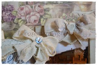 My Shabby nest: cuori haute couture e provenzali, chandeliers, cornici romantiche, Applique e lampade con recupero shabby