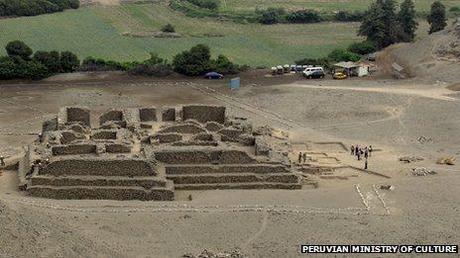 Un tempio del fuoco in Perù