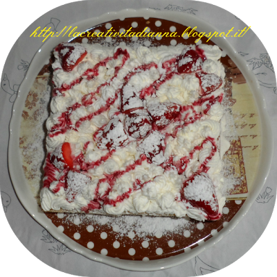 LASAGNA DOLCE con fragole per San Valentino.