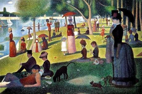 Un dimanche après-midi à l'Île de la Grande Jatte - Georges Seurat