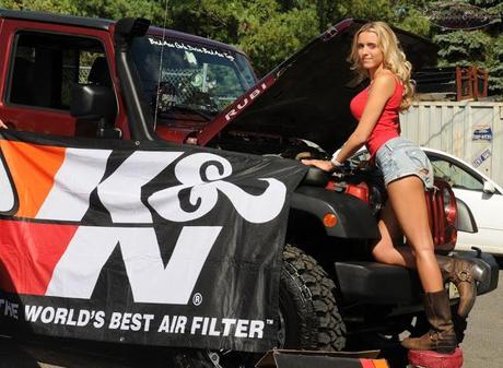 Alexa Brown, Jeep & K&N; Filters