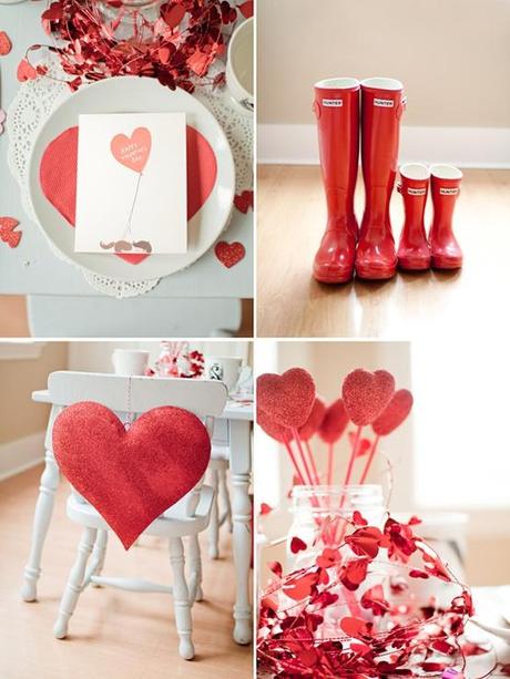 red sweet valentine day