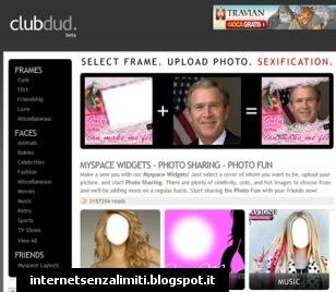 ClubDuD: fotomontaggi online con VIP