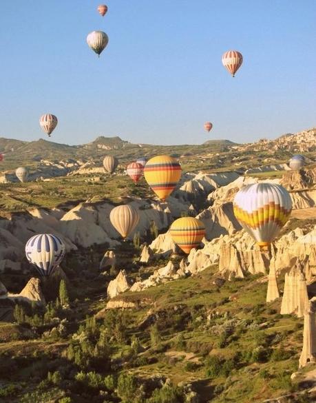 The 50 greatest travel experience. # Hot air balloon ride.