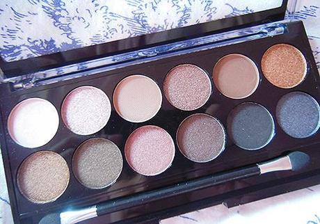 12 Shades Undress Palette, MUA