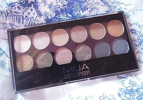 12 Shades Undress Palette, MUA