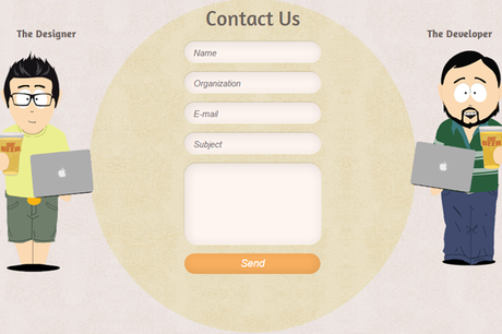 Email Contact Form Inspiration