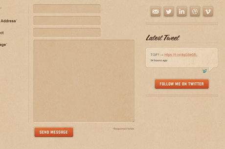 Email Contact Form Inspiration