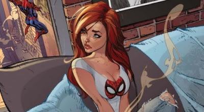 LA MODELLA STACEY REBECCA CI OFFRE LA VERSIONE LIVE DELLA CELEBRE COPERTINA DI AMAZING SPIDER-MAN 601