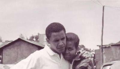 San Valentino: Barack Obama con Michelle da ragazzino