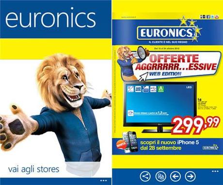 LE APP DI MEDIAWORLD ED EURONICS ARRIVANO SU WP