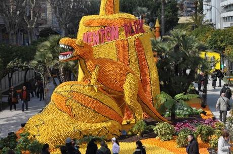 Fantasia e creatività:la Festa del limone, a Mentone