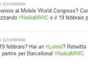 Nokia Italia propone l'incredibile opportunità partecipare Mobile World Congress 2013!