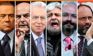 Cialtroni, farabutti, politicanti, servi, profittatori, scrocconi. Una campagna elettorale all'insegna del fair-play. Che gentlemen!