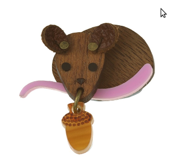 Mouse Brooch