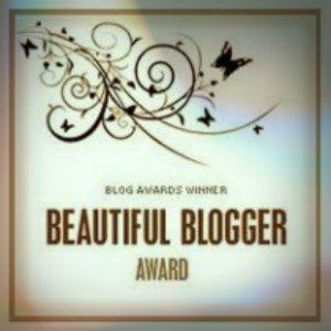 Blogger award!