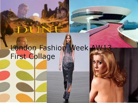 London Fashion Week A/W 1 - First Collage