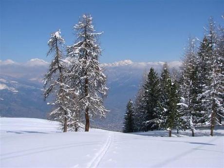 Pila: paesaggio invernale