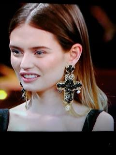 Bianca Balti hosted in Dolce & Gabbana a Sanremo 2013