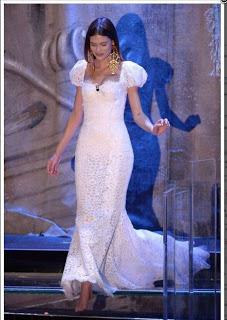 Bianca Balti hosted in Dolce & Gabbana a Sanremo 2013
