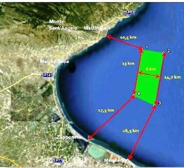 Eolico offshore ex Ats Enginering, fino a 95 aerogeneratori