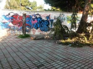 Foggia, degrado Parco San Felice: buche e siringhe