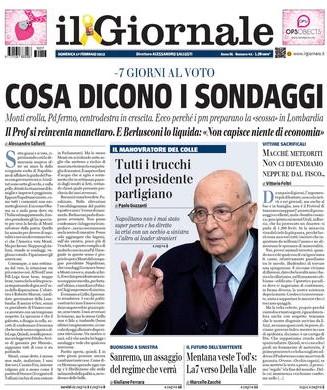 Sfogliando i quotidiani