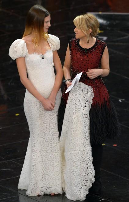 Tutte le donne più chic e trash di Sanremo 2013