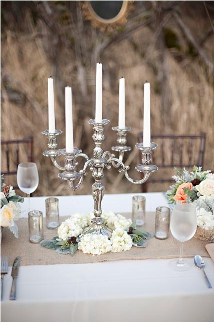 styled winter wedding