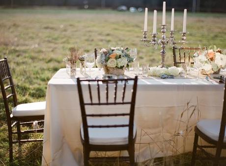 styled winter wedding