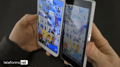 Samsung Galaxy Note 2 vs Sony Xperia Z: non c'è storia!