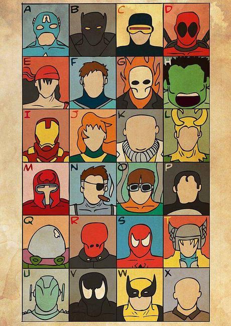 Alfabeto Marvel