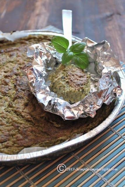 Paté light ,con patate,broccoli e farina di ceci