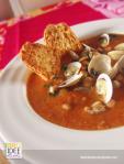 Zuppa con ceci e vongole