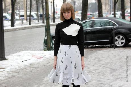 In the Street...Vika...Rain on a rainy day, Paris