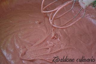 Red velvet cake gluten free con crema al torrone e miglio zuccherato