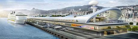 Hong Kong si prepara al debutto del Kai Tak Cruise Terminal, il più grande al mondo mai realizzato